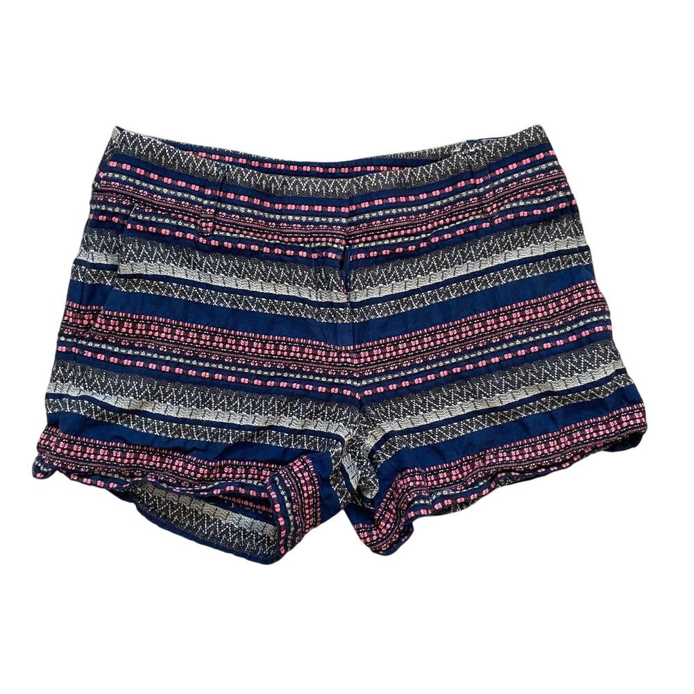 Ann Taylor LOFT Riviera Short, Textured Allover Print, Size OO, XS